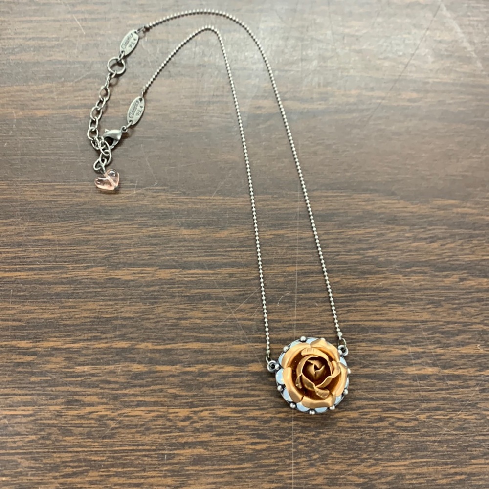 Sabika Gold Stone Necklace